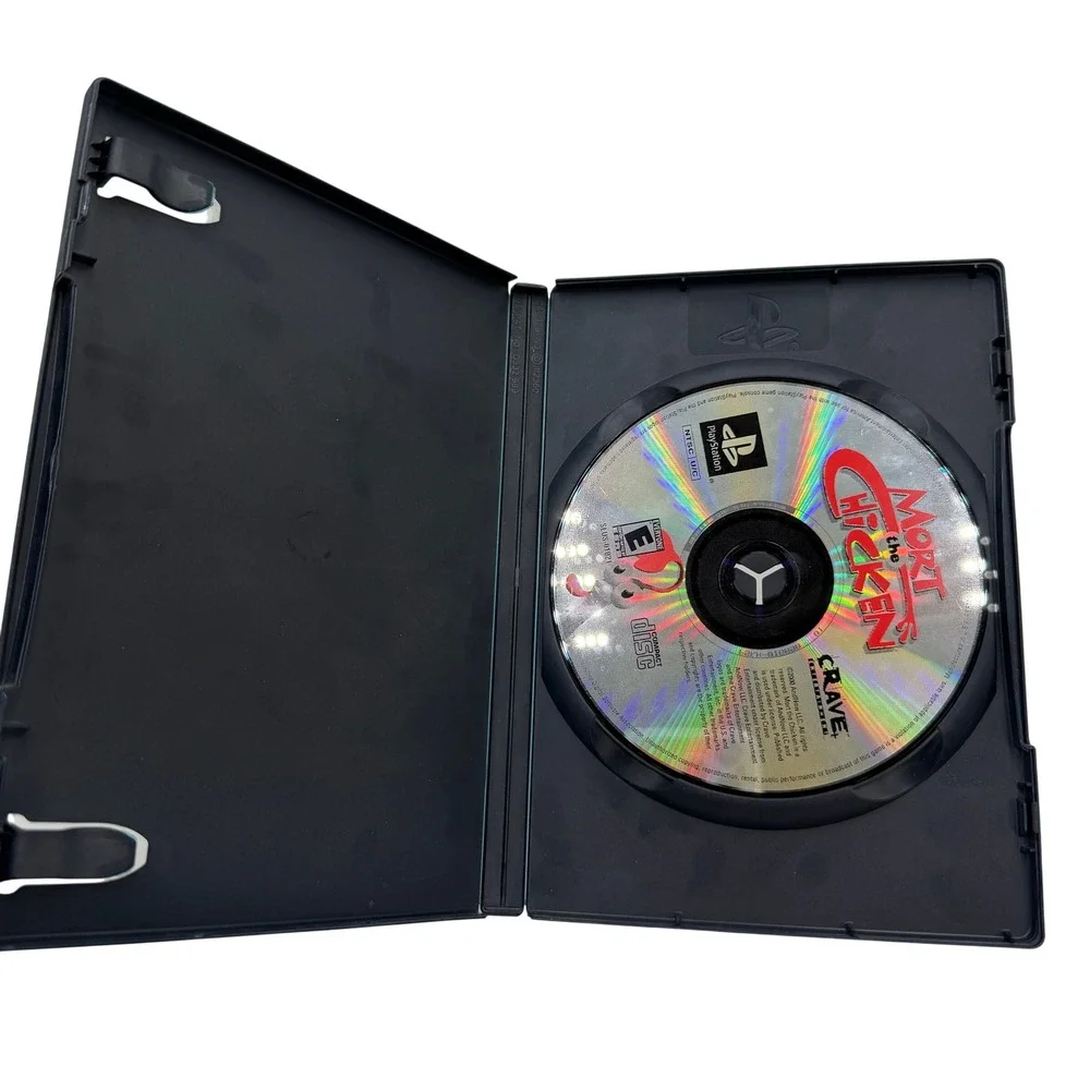 Crave Mort the Chicken PS1 Black 2000